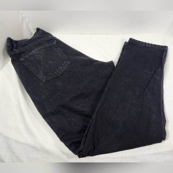 VINTAGE GAP DENIM CLASSIC FIT WOMEN'S JEANS, SIZE 12 ANKLE, BLACK - Picture 14 of 14